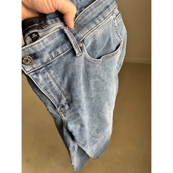White House Black Market High Rise Straight Sculpt‎ Denim Jeans Women's Size 12 - Picture 8 of 8
